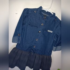 Calvin Klein Jeans Dark Blue Dress/Shirt